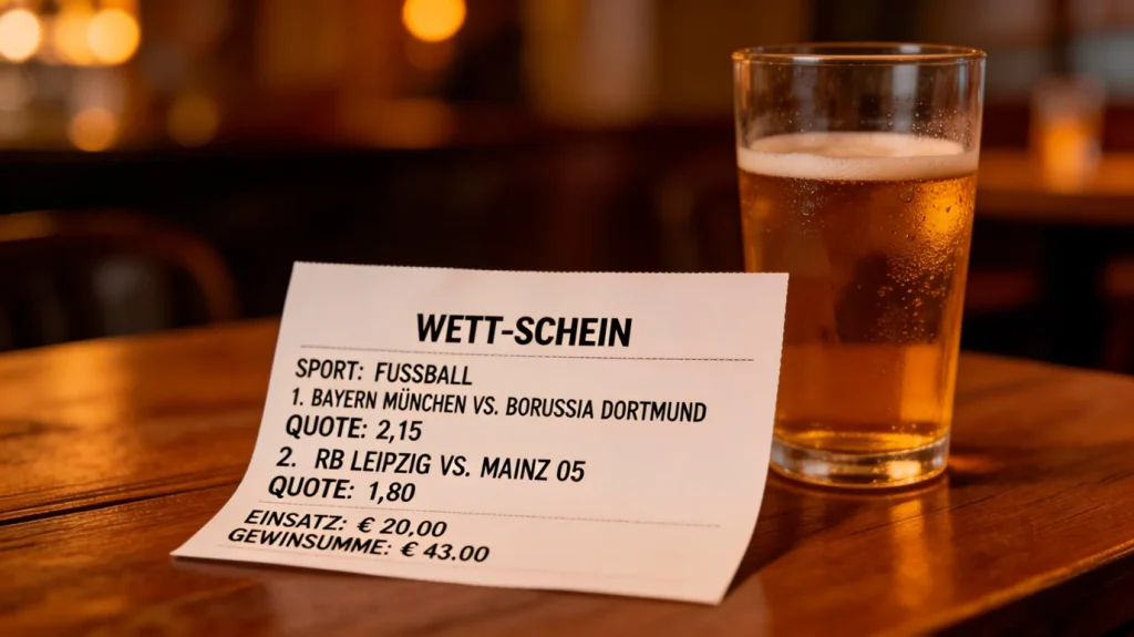Prozentzeichen und Quotenzahlen auf dunklem Hintergrund