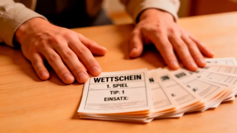 Ausgestreckter Arm drueckt Stop-Schild vor sich