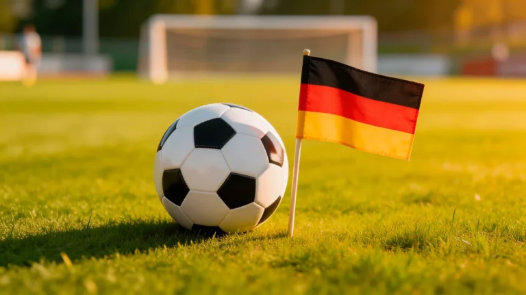 Deutsche Flagge mit Prozentzeichen und Euro-Symbol